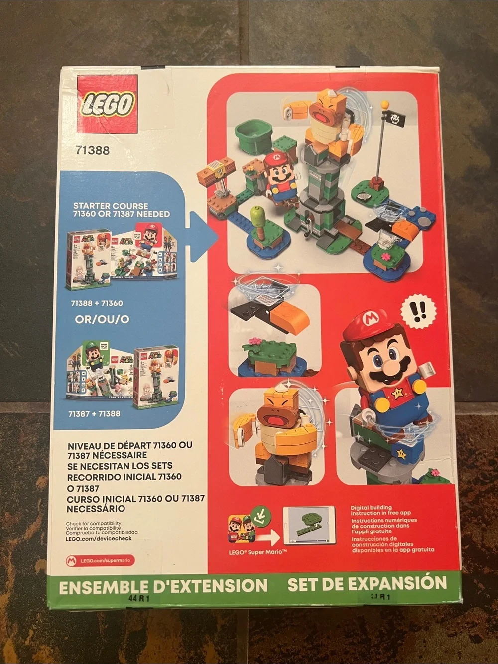 LEGO Super Mario Boss Sumo Bro Topple Tower - LEGO 71388 (Retired)